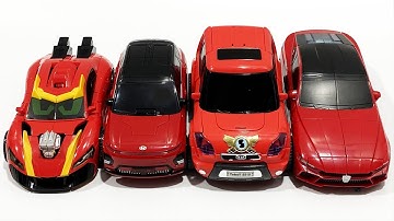 [메탈카드봇S | 또봇 | 헬로카봇] 레드블리츠 또봇W 컬러체인지 그레이트또봇X 카봇X 레드팀 변신 합체 모음 Robot Combine Toys