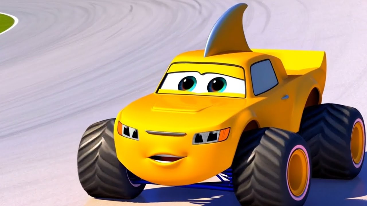 Monster Truck Baby Shark Song || Nursery Rhymes & Kids Songs || Baby ...