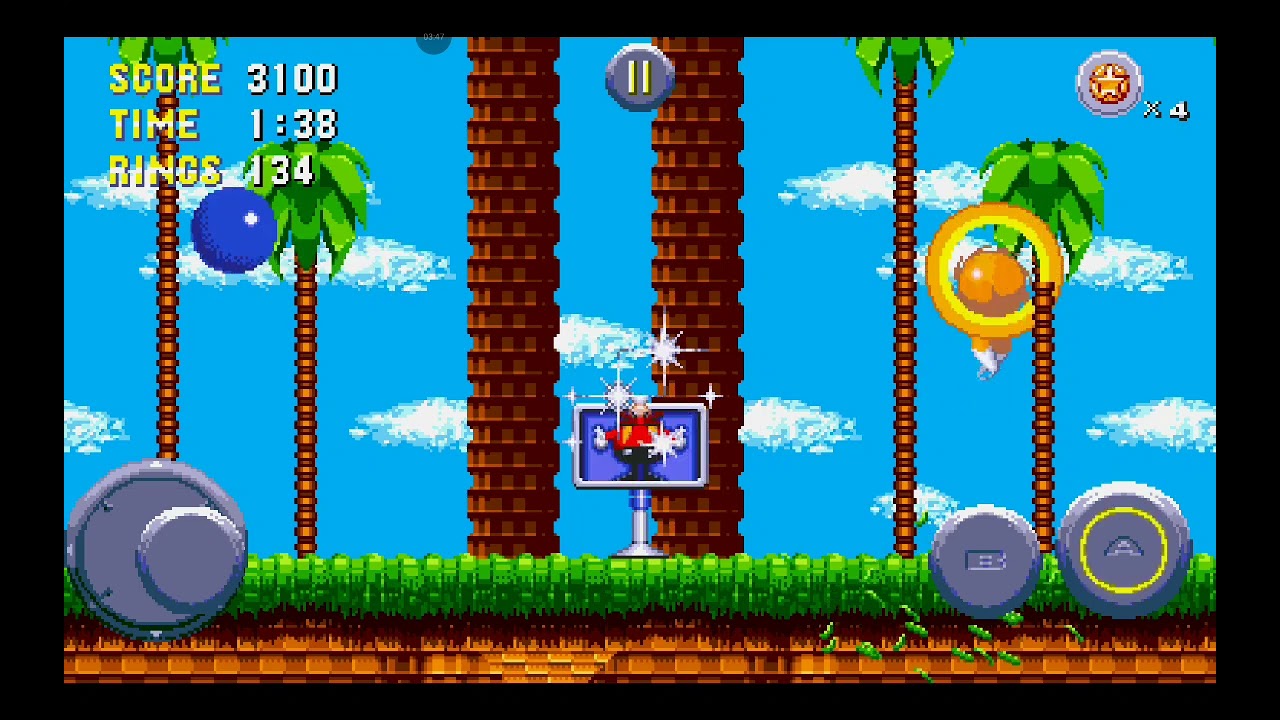 Начало стопроцентного прохождения Sonic 16 бит