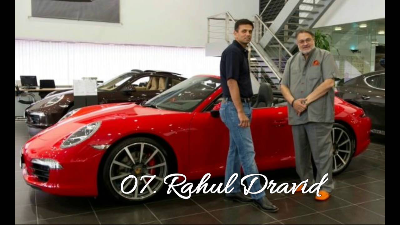 Cricketers and their cars