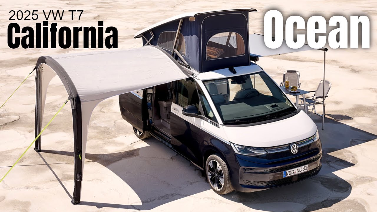 New 2025 Volkswagen T7 California Ocean - YouTube