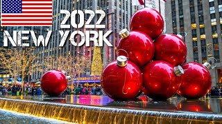 New York City Walking Tour Time Square to Rockefeller Tour New York City 4k UHD 