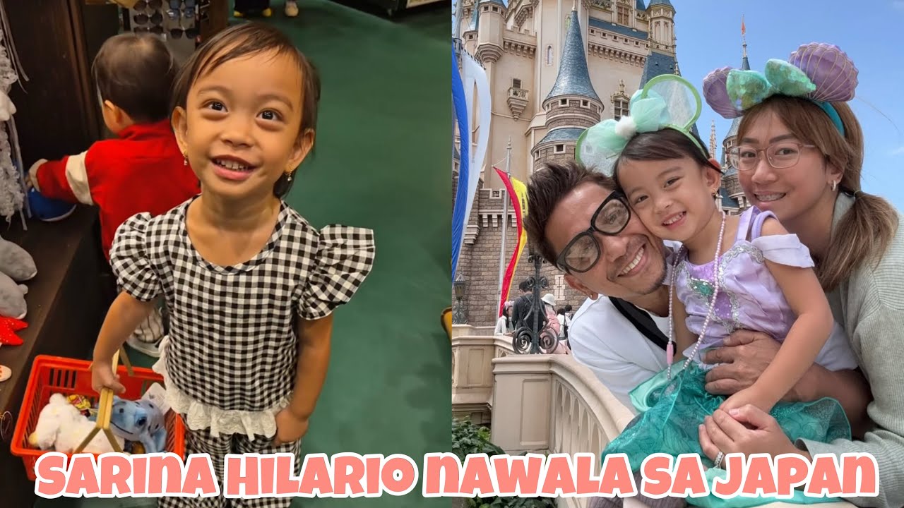 SARINA HILARIO NAWALA SA JAPAN AT NG MAKITA ITO MATUTUWA KA SA SINABI NIYA  KAY DADDY JHONG HILARIO