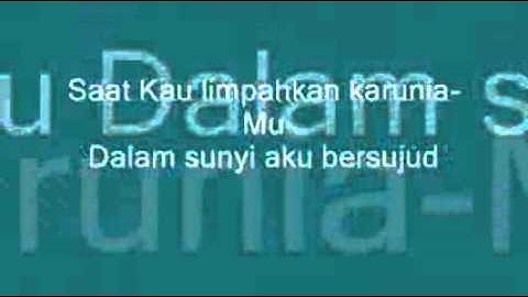 Afgan-Padamu Ku Bersujud