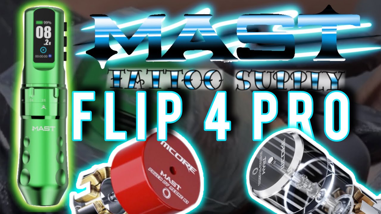 Mast Flip 4 Pro Review - Tattoo Machine Overview - YouTube