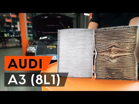 Как заменить салонный фильтр на AUDI A3 1 (8L1) [ВИДЕОУРОК AUTODOC]