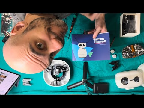 Reachy Mini assembly 1 minute timelapse