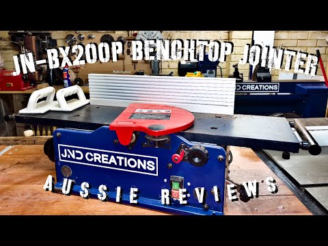 Is a Benchtop Jointer Worth the Money? || Carbatec JN-BX200P Review || Aussie Tool Reviews