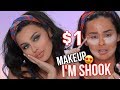 FULL FACE $1 MAKEUP TESTED | IS IT GOOD?!