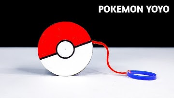 Homemade Pokemon YoYo ( Super Easy )