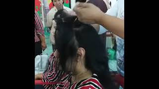 CARA MEMAKAI WIG SANGGUL JAWA part 2