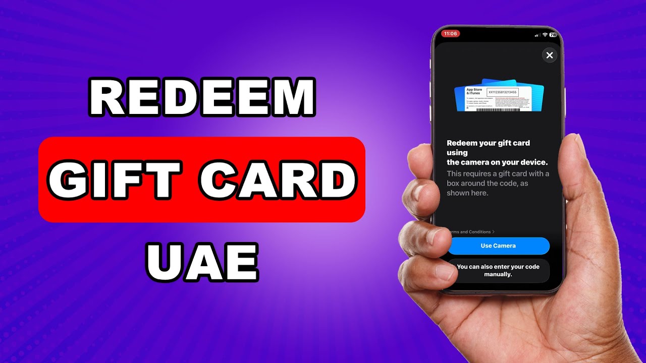 How To Redeem Apple Gift Card UAE & ANYWHERE | How To Redeem Apple gift ...