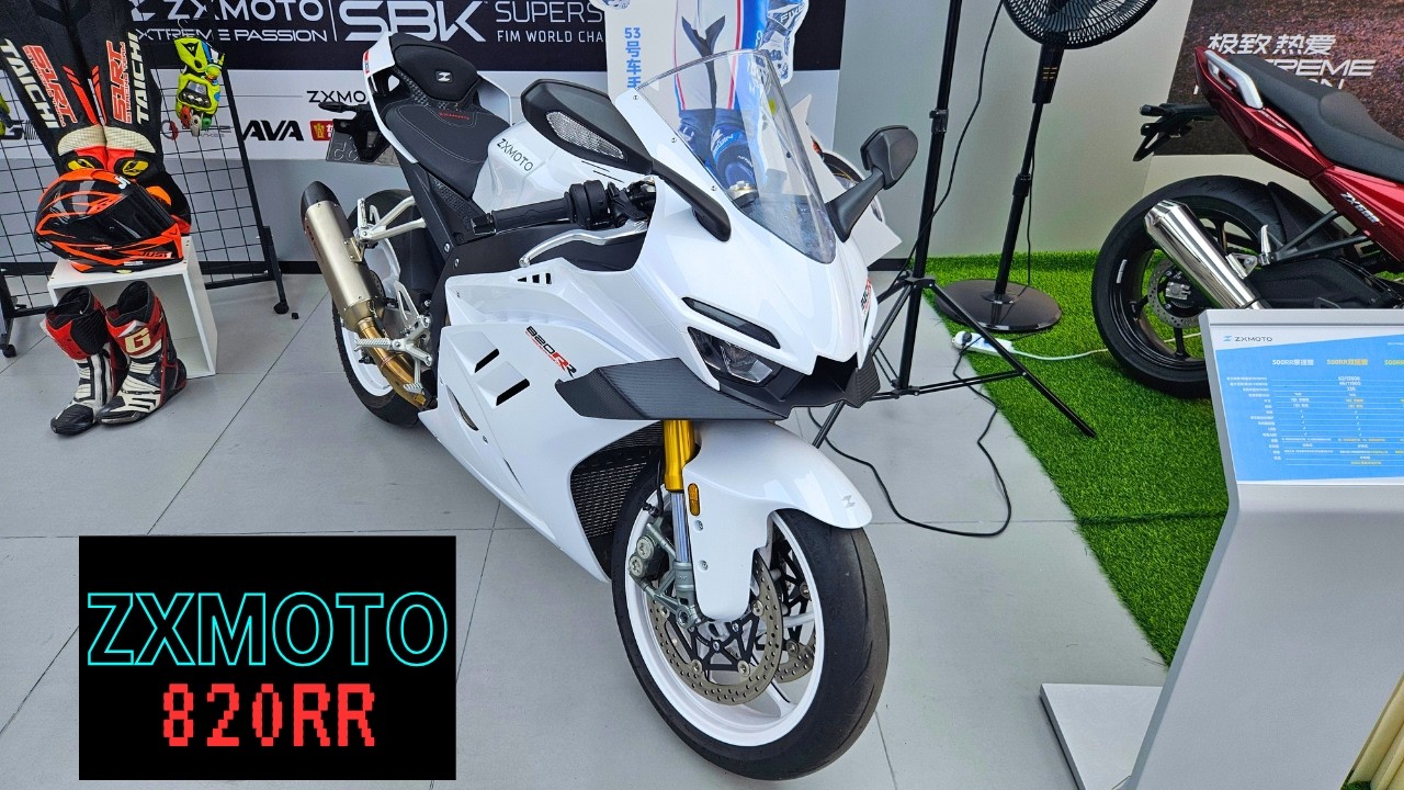 ZXMOTO 820RR First Quick Look | New Sportbike Surprise? - YouTube