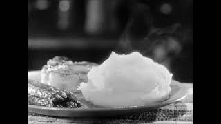 Classic TV Commercial ~ Betty Crocker Instant Mash Potatoes (1962)
