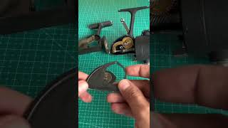 Vintage spinning reel Dam Quick 110 & 110N comparison