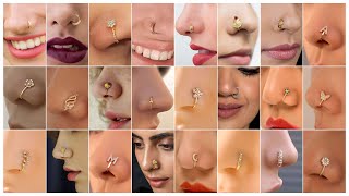 Latest Gold Nose Pin Designs | diamond nose pin design images | original diamond nose pin |Nose Ring screenshot 5