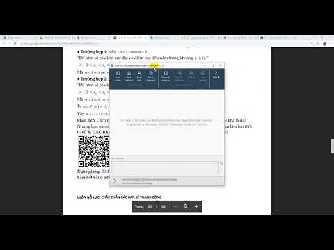 Video CÁCH QUÉT MÃ QR TRÊN MÁY TÍNH MÀ KHÔNG CẦN CAMERA - youtube