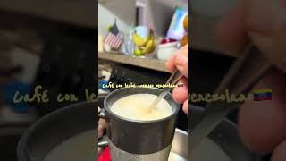 #viral #food #coffe con milk #cafe con leche venezolano cremoso