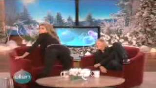 Carmen Electra And Ellen Dance To Naughty Girl