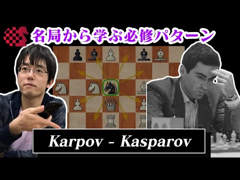 NCSチェス講座】名局から学ぶ必修パターン 2021.11.06 | Karpov