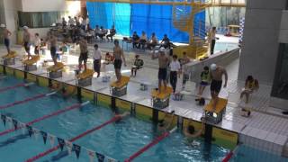 春関2017 100Br タイム決勝 7コース 原田明日翔