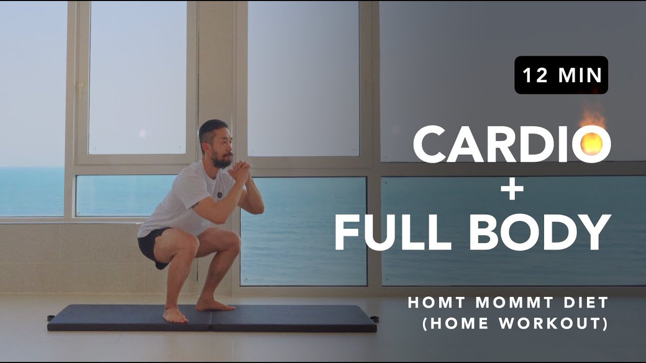 🔥전신 체지방 불태우는 12분 전신 홈트+유산소 운동 | 12 MIN FULL BODY + CARDIO Workout At ...