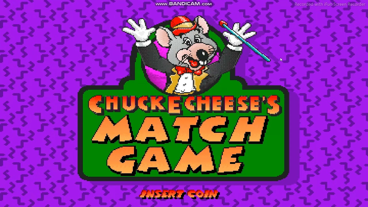 CHUCK E CHEESE MATCH GAME GAMEPLAY YouTube