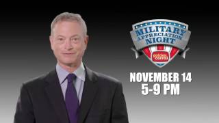 Golden Corral PSA Military Appreciation Night 2016 Gary Sinise