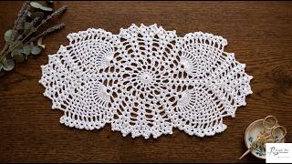 Napperon Crochet l Motif Dentelle Complet et Détaillé #alextitiatutocrochet Napperon Crochet l Motif Dentelle Complet et Détaillé #alextitiatutocrochet