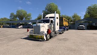 #ats American Truck Simulator - с нуля до полной прокачки. Стрим 7. Полтарашка плюс Небраска