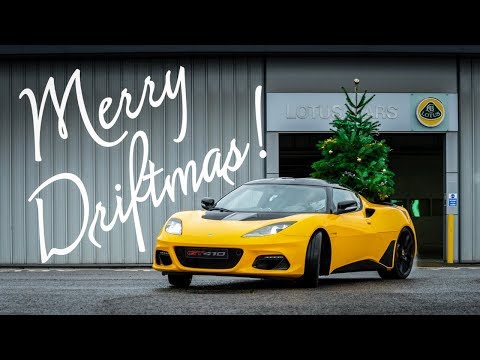 Merry Driftmas and a Hethel New Year from Lotus Cars