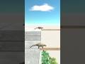 ARBS challenge. If you fall, you're out. Cross the bridge. Ankylosaurus edition! #shorts