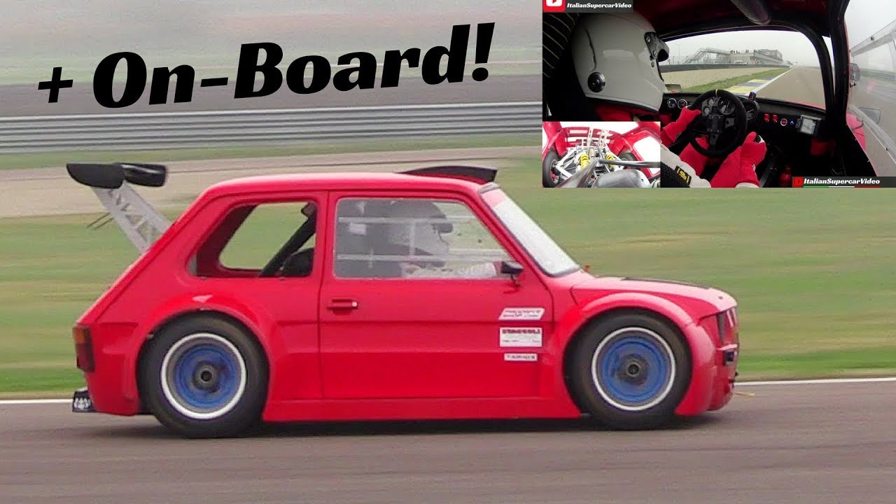 Fiat 126 Proto powered by Honda CBR 1100XX engine!!! - On-Board, Action & Pure Sound!
