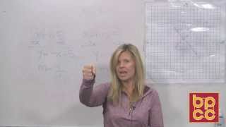 Math 102 Module 13.3 - Graphing Linear Equations: Slope