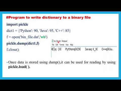 Binary File Operations