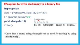 Binary File Operations