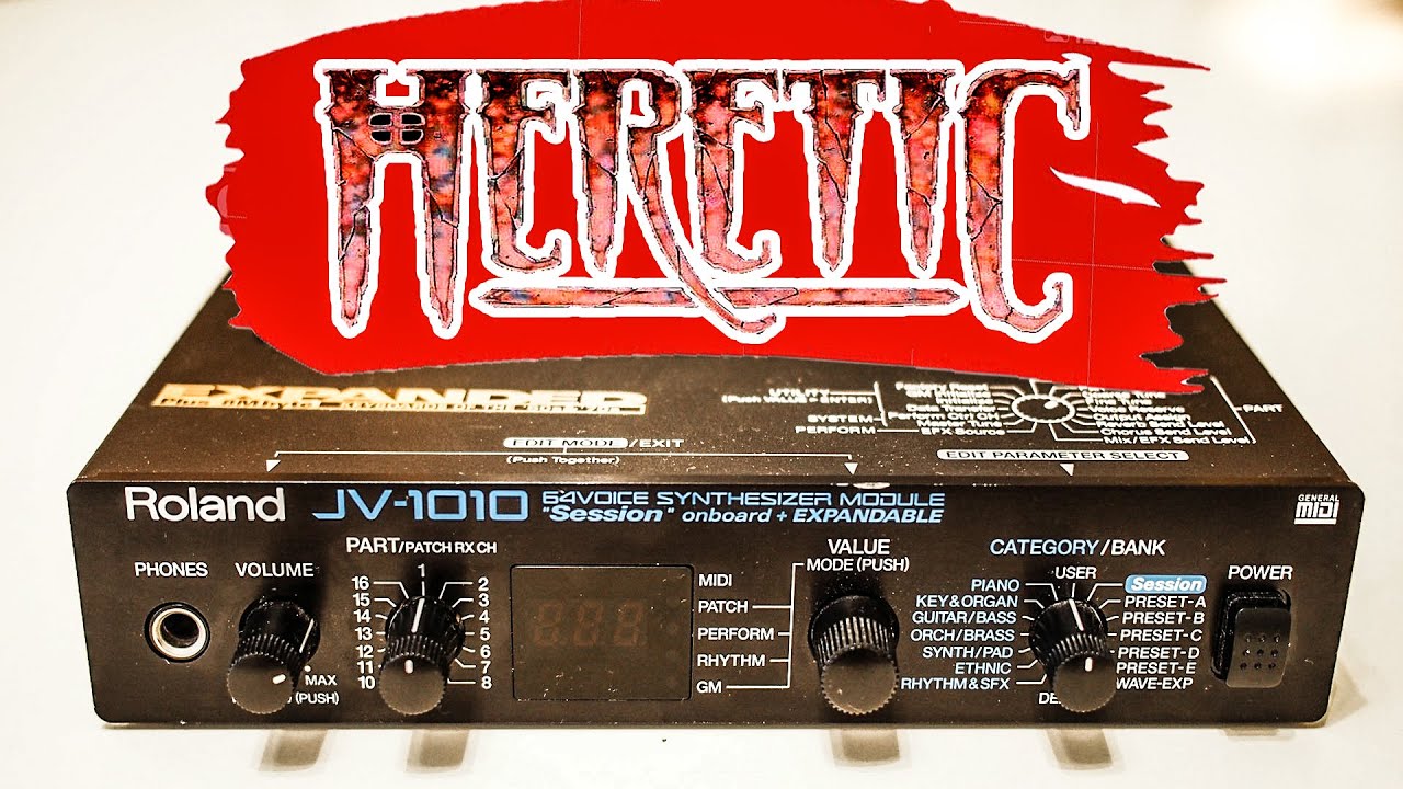 Heretic (1994) MIDI soundtrack on pro Roland synthesizer YouTube