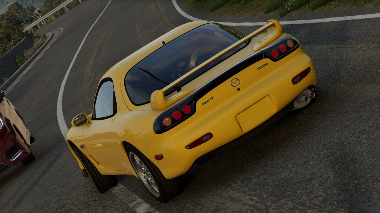 BeamNG drive Mazda RX-7 italy