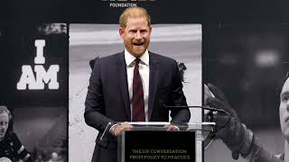 Prince Harry speaks at event as UK court rejects privacy lawsuit