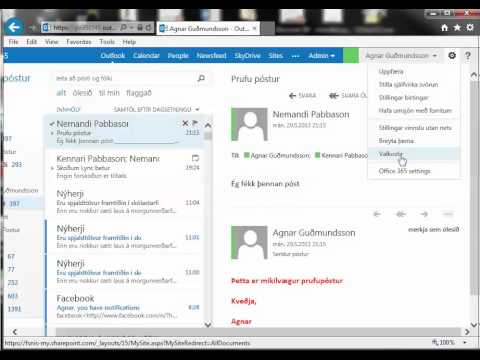 Office 365 WebMail WebApp