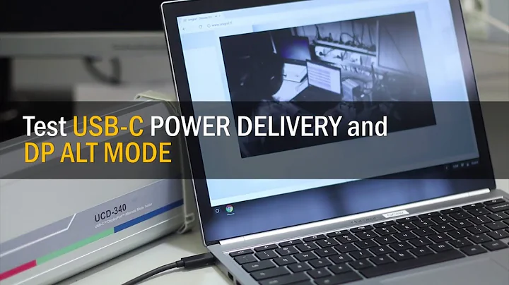 Unigraf's UCD 340 USB-C™ Test Solution for Testing USB-C Products with DP™ Alt mode