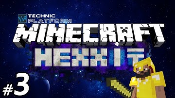 Minecraft: Hexxit Survival Ep.3 - AVAST YEE LANDLOVER!!