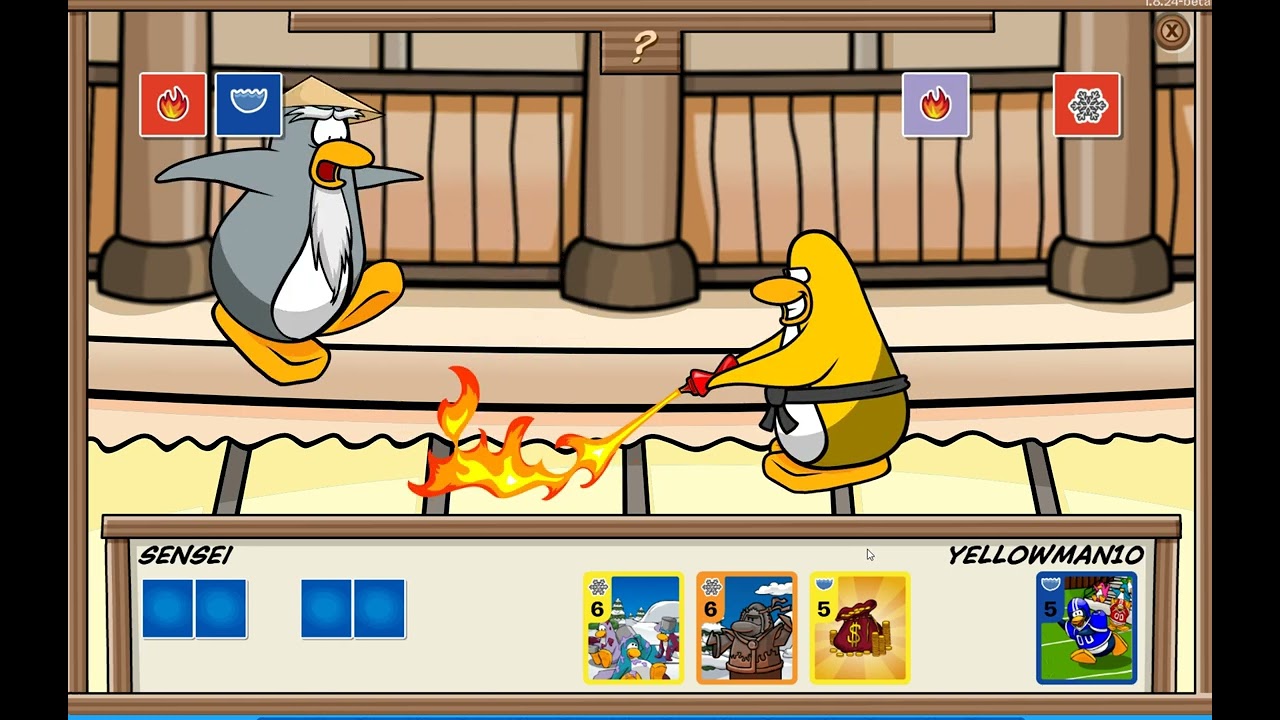 Club Penguin Rewritten: Card Jitsu Party: RETURN OF CARD JITSU) :D March 21,2022!