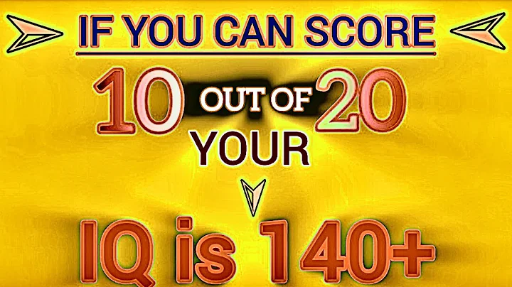 YOUR IQ IS 140+ IF YOU ARE ABLE TO GET 10 OUT OF 20 ||#generalknowledgeQUIZ # 9