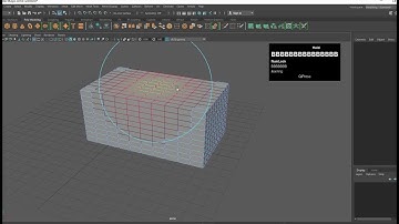 How to activate soft selection in maya  //  use soft selection// MAYA // size increase & decrease