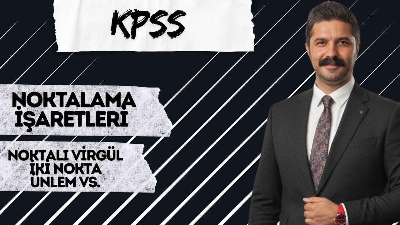 KPSS | Noktalı Virgül, İki Nokta, Ünlem vs. | RÜŞTÜ HOCA