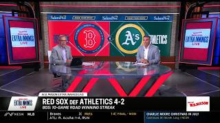 NESN talks the Red Sox win over the Athletics in Game 1 thanks to Ceddanne Rafaela's Grand Slam!