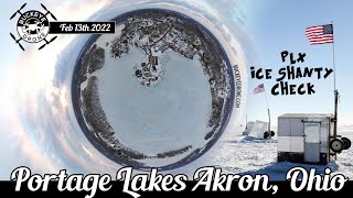 Portage Lakes | Akron, Ohio | Ice Drone Flight