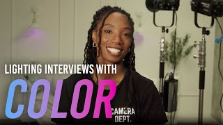*How To Light an Interview Using Color