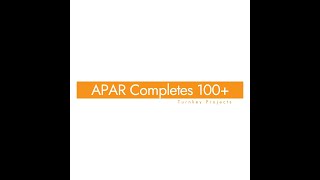 APAR completes 100+ HTLS Projects